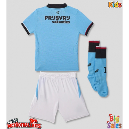 Feyenoord Replica Away Stadium Kit for Kids 2026-27 Short Sleeve (+ pants)